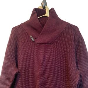 Ben Sherman mens maroon sweater